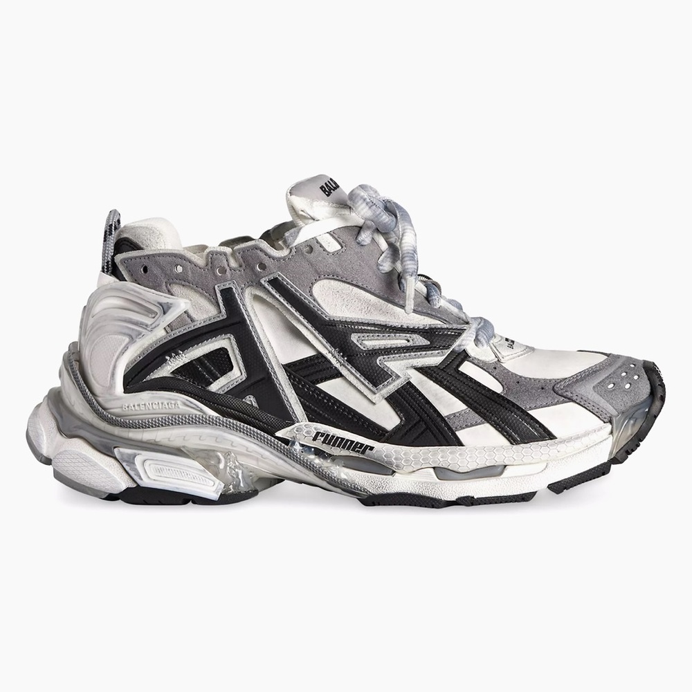 Balenciaga Multi-Tone Runner Sneakers